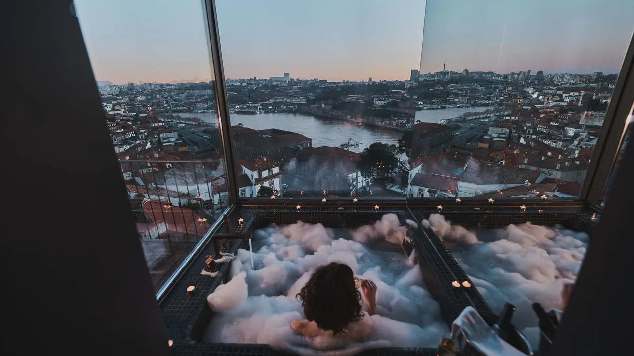 Bathtub with a view